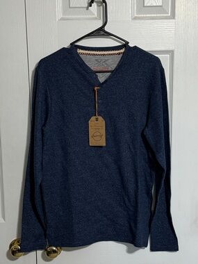 Weatherproof Men's Dark Navy V-Neck Sweater